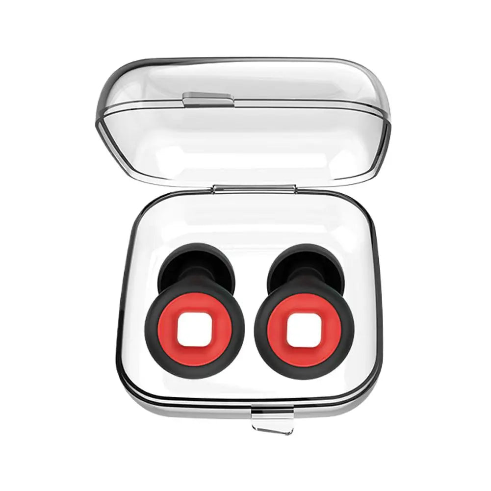 25dB Reusable Silicone Earplugs – Snoring, Concerts & Travel