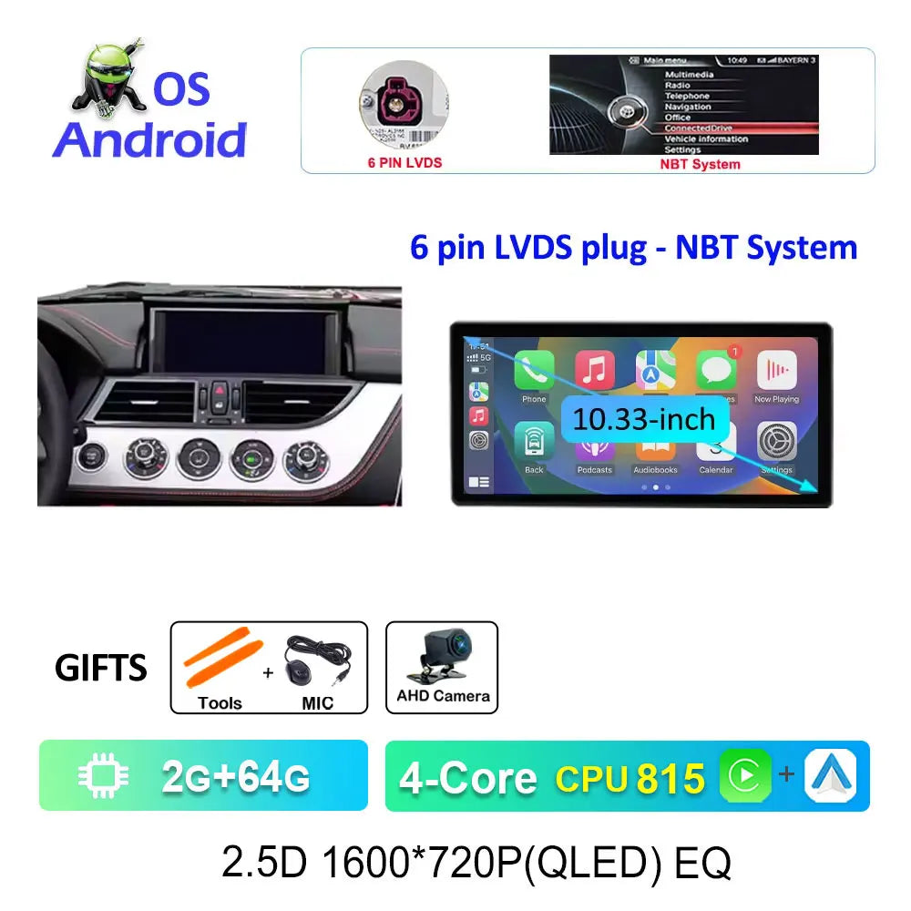 BMW 3/4 Series Android 15 Multimedia Player with CarPlay (F30-F36) - image 29