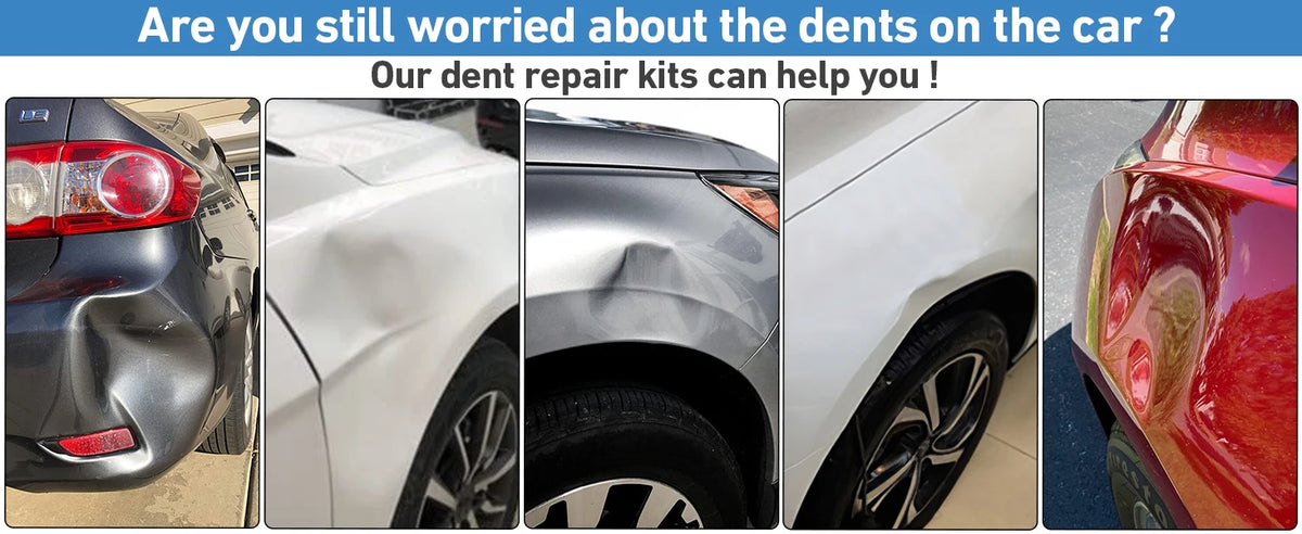 Paintless Dent Repair Puller Kit, Suction Cup Set