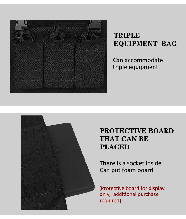 Artex 6094 Quick-Detach Laser-Cut Tactical Vest (Black) - image 22