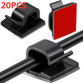 Cable Organizer Clips – Car, Earphone & Mouse Cord Holder