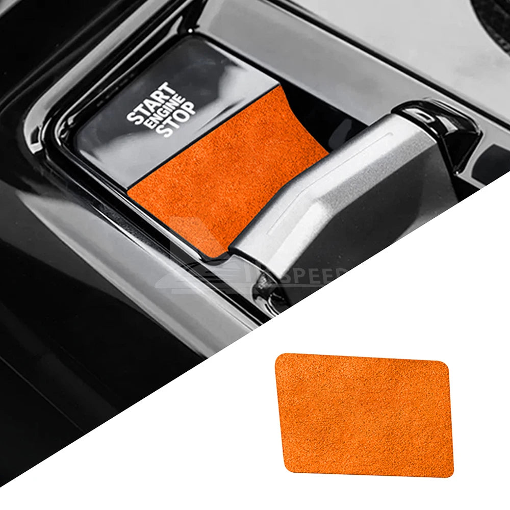 Suede Gear Shift Panel Sticker for BMW X3 G45, 5 Series G60, 7 Series G70