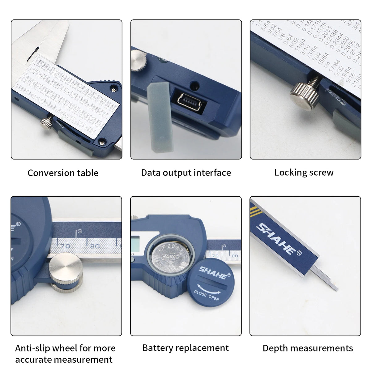 Digital Caliper 0-150mm Stainless Steel Electronic Vernier Gauge - image 15