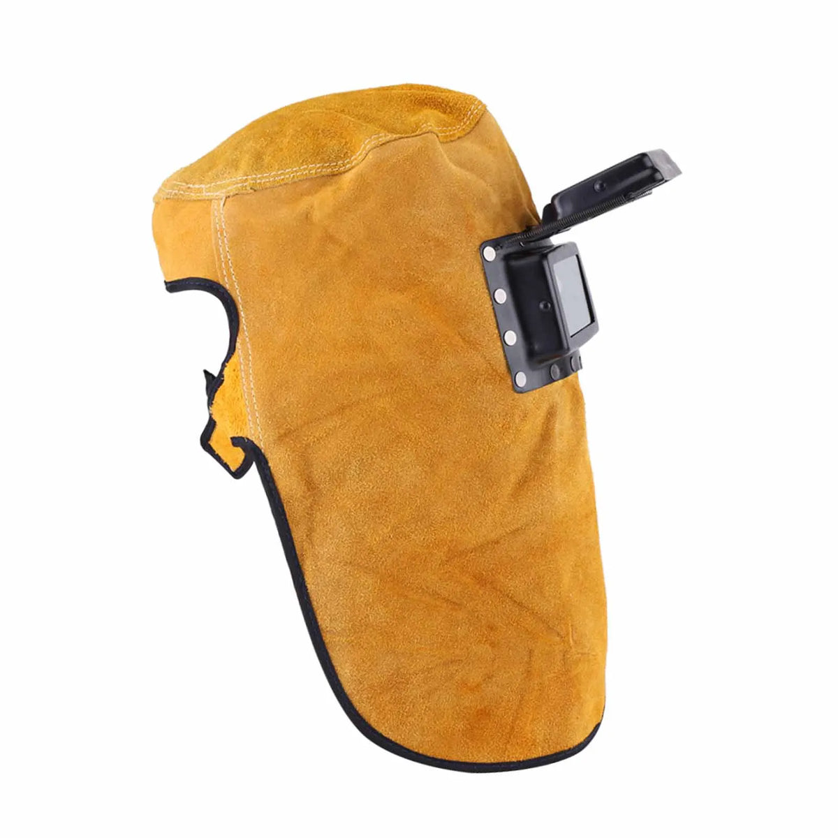Welding Helmet Durable Good Quality Heat Resistant Breathable Welding Helmet Protection Mask with Lens Leather Welding Mask