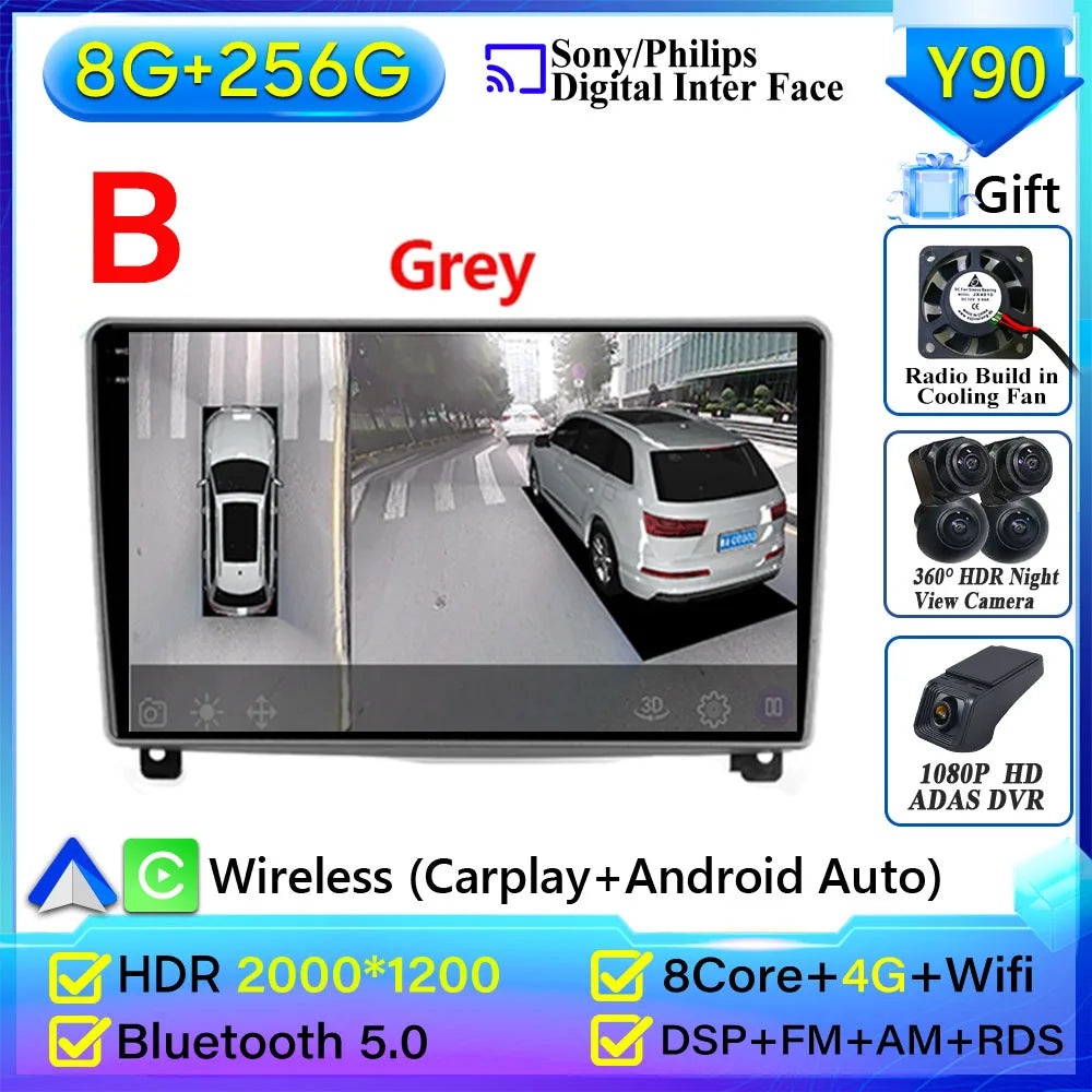 9-Inch Car Stereo for Peugeot 407 | Wireless CarPlay & Android Auto - image 18