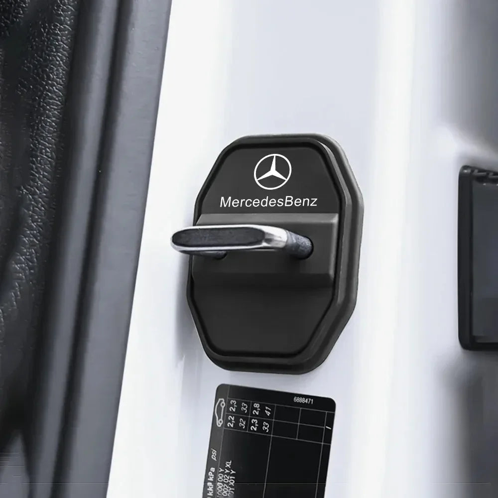Silicone Door Lock Buckle Protector Covers for Mercedes-Benz W204 to W213 - view 13