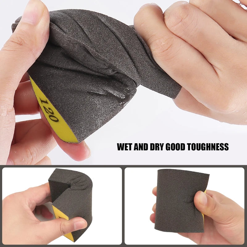 6-Piece Sanding Sponge Block Set – 60 to 320 Grit