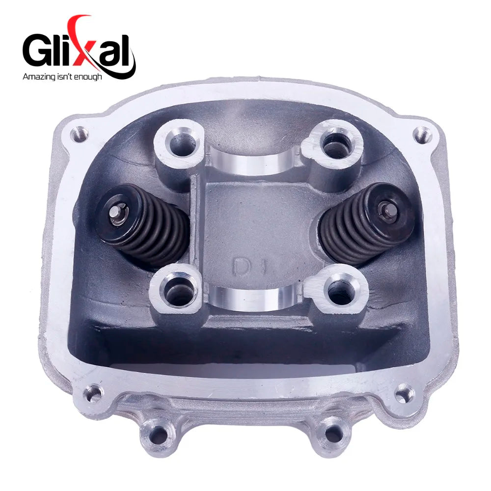 GY6 150cc 57.4mm Cylinder Head Assembly with Valves for Scooters - view 5