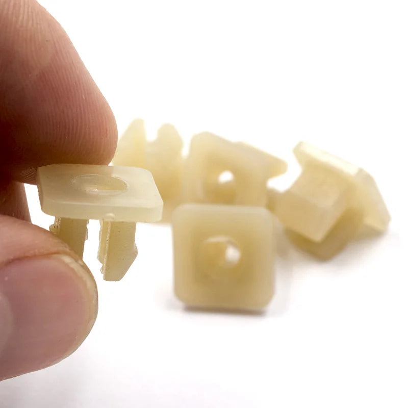 50-Pack Plastic Car Fastener Clips for Headlights & Grill - image 5