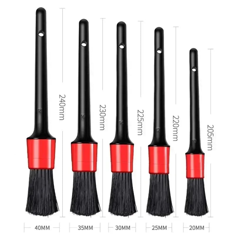 Car Detailing Brush Set – Dashboard, Vents & Wheels