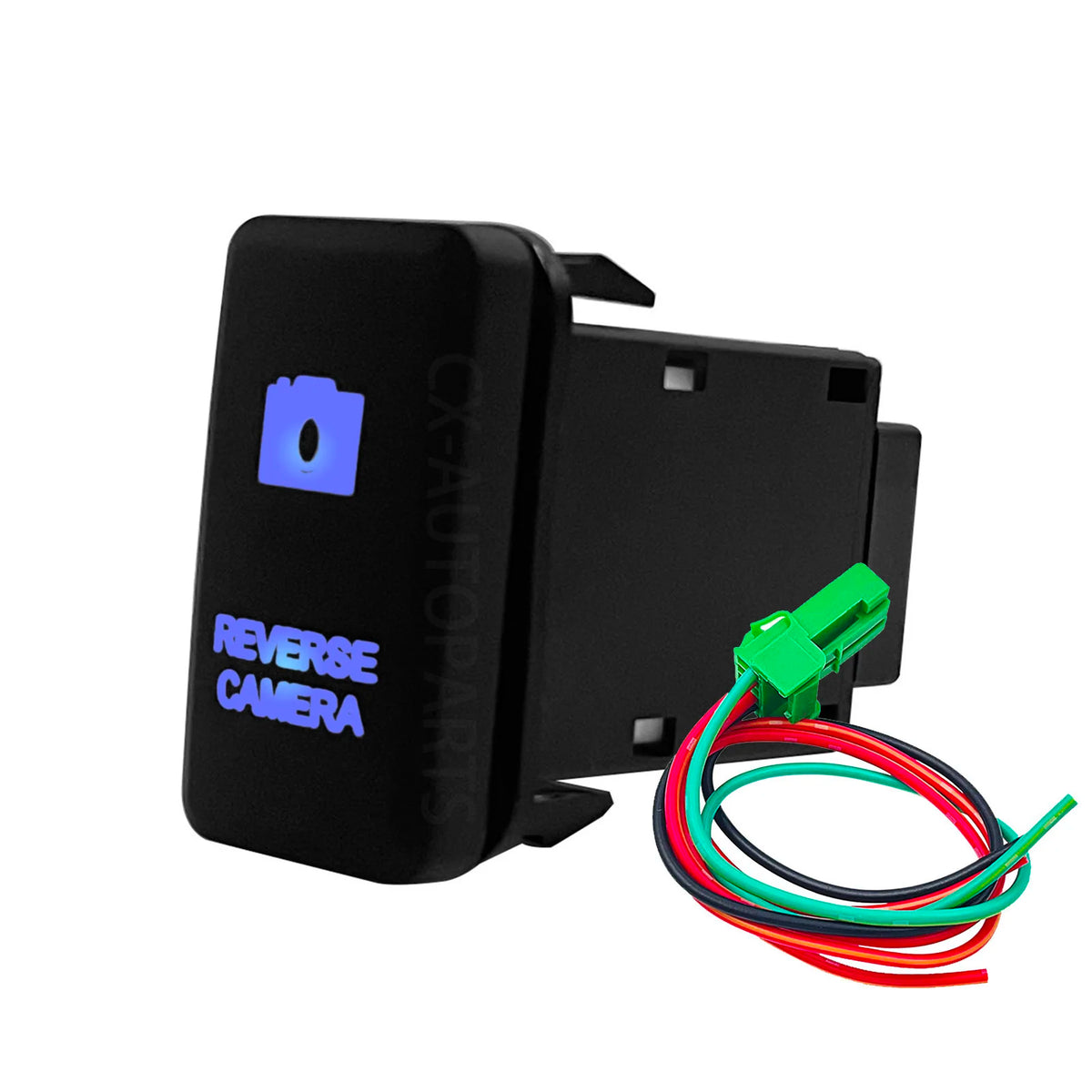 Blue LED Push Switch 12V for Toyota Tacoma, Land Cruiser, 4Runner - image 13