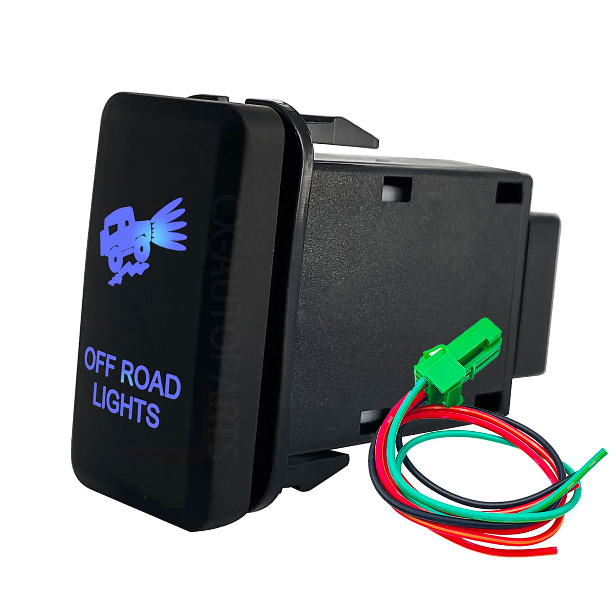 Blue LED Push Switch 12V for Toyota Tacoma, Land Cruiser, 4Runner - image 43