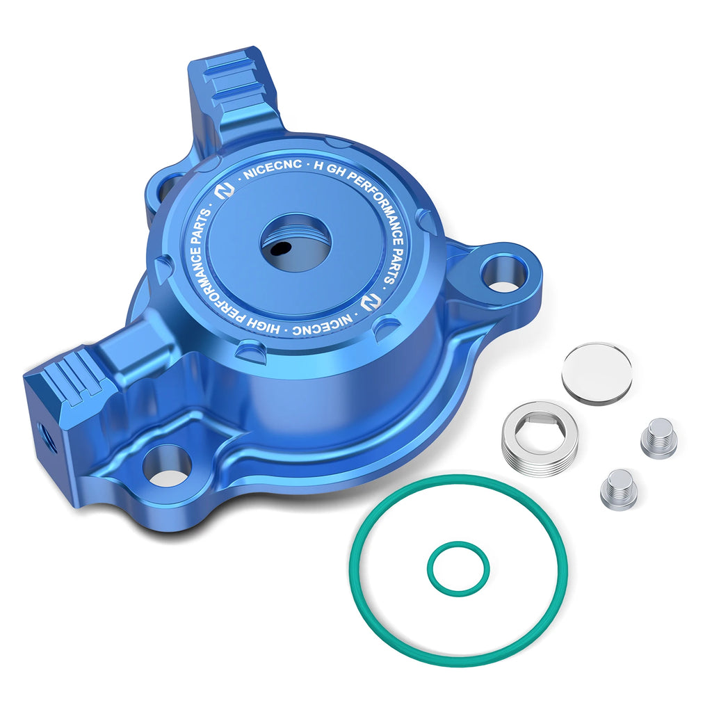 Transparent Aluminium Oil Filter Cover for Yamaha YFZ450R 2009-2024 - view 15