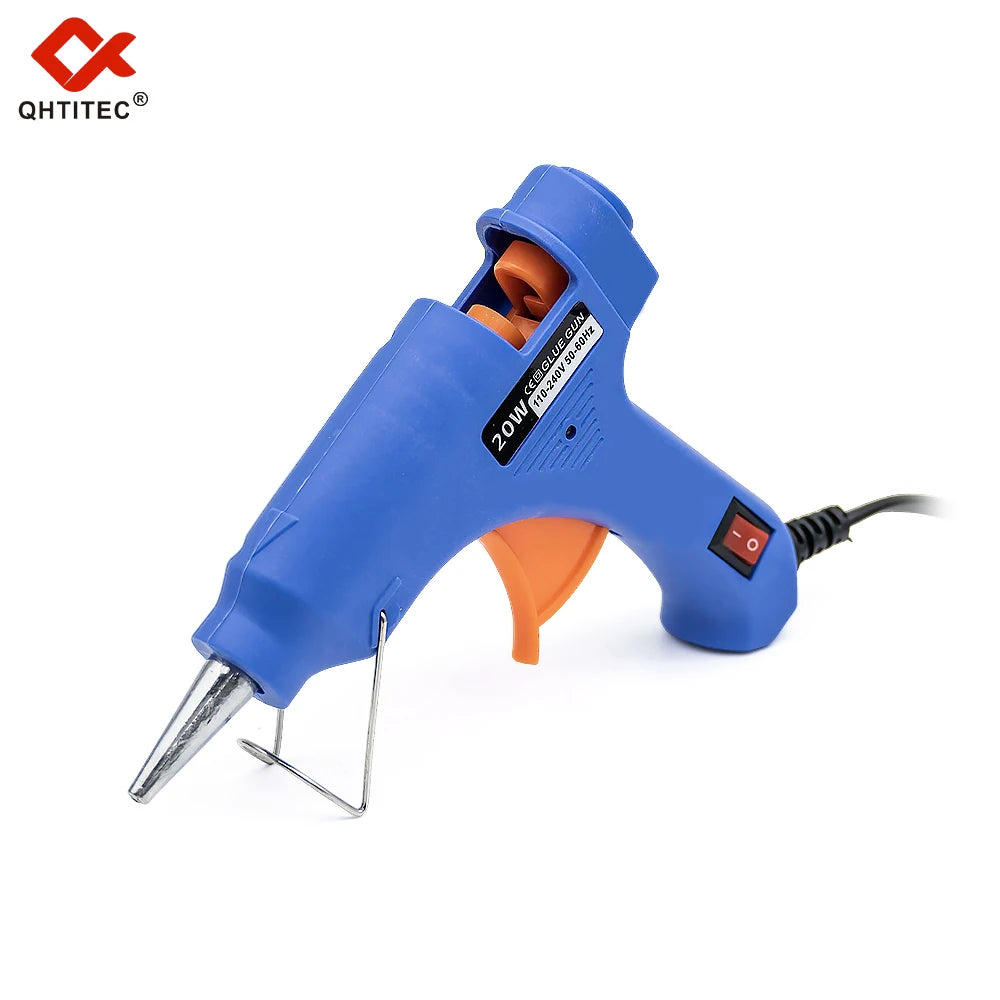 Mini Hot Melt Glue Gun 20W with 20x 7mm Glue Sticks DIY Repair Tool - image 17