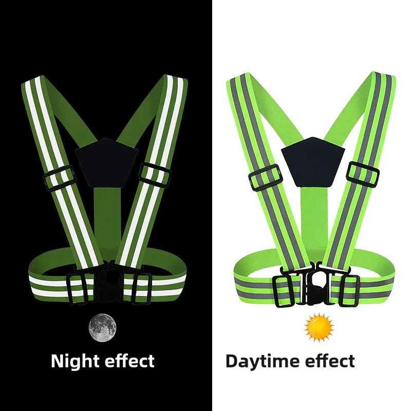 Reflective Safety Vest Backpack for Night Cycling & Running - image 5