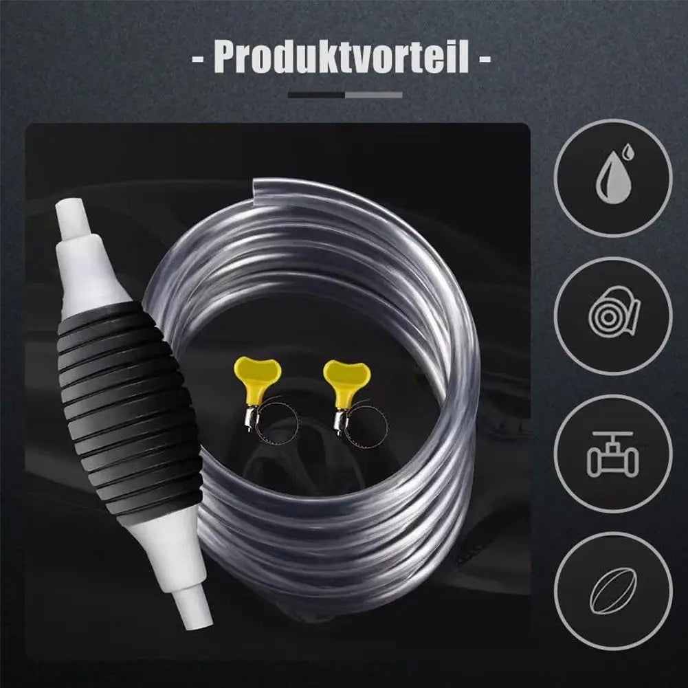 Hand Fuel Pump Car Fuel Tank Sucker Oil Transfer Fuel Pump Petrol Diesel Liquid Manual Pump Syphon Fuel Saver For Gas