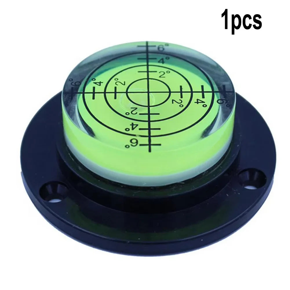 50 x 12mm Round Bubble Level – High-Precision Bullseye