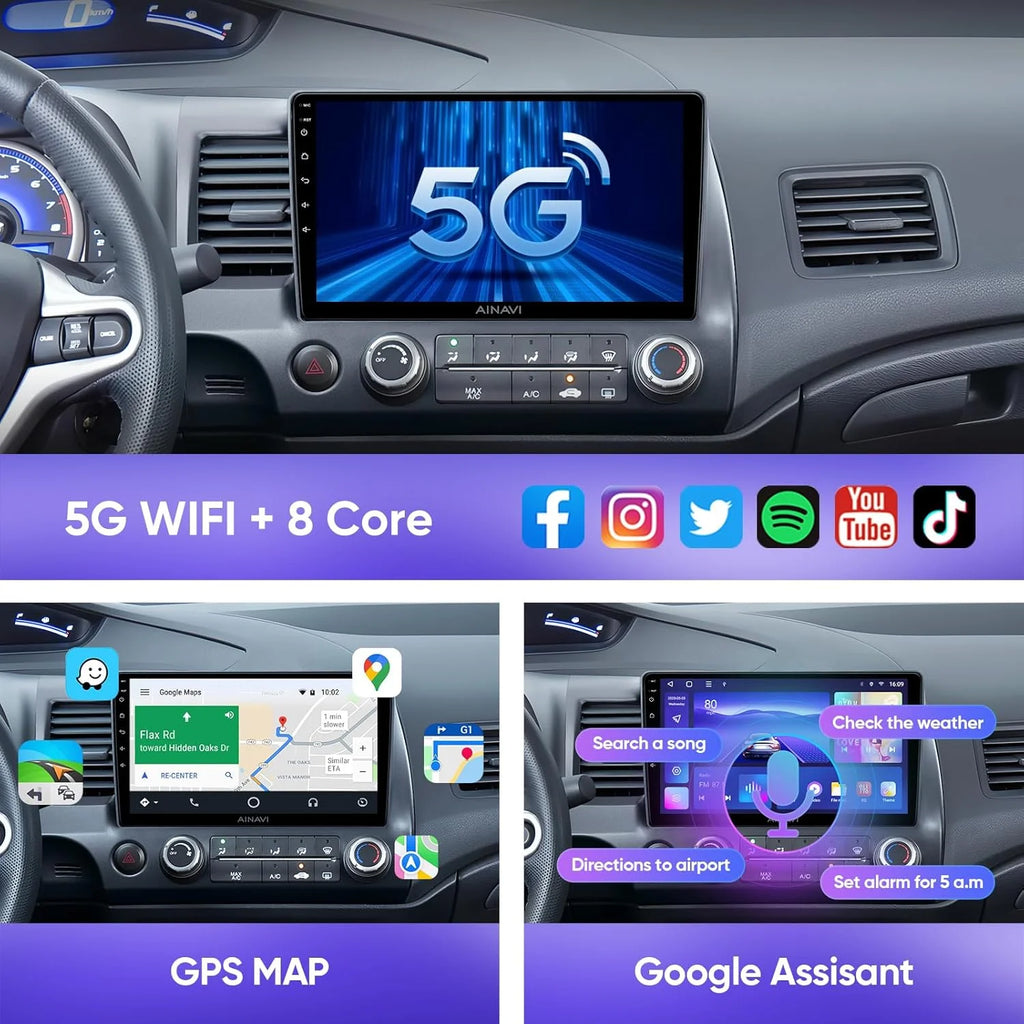 9-Inch Android CarPlay Radio for Chevy & GMC Trucks - image 5
