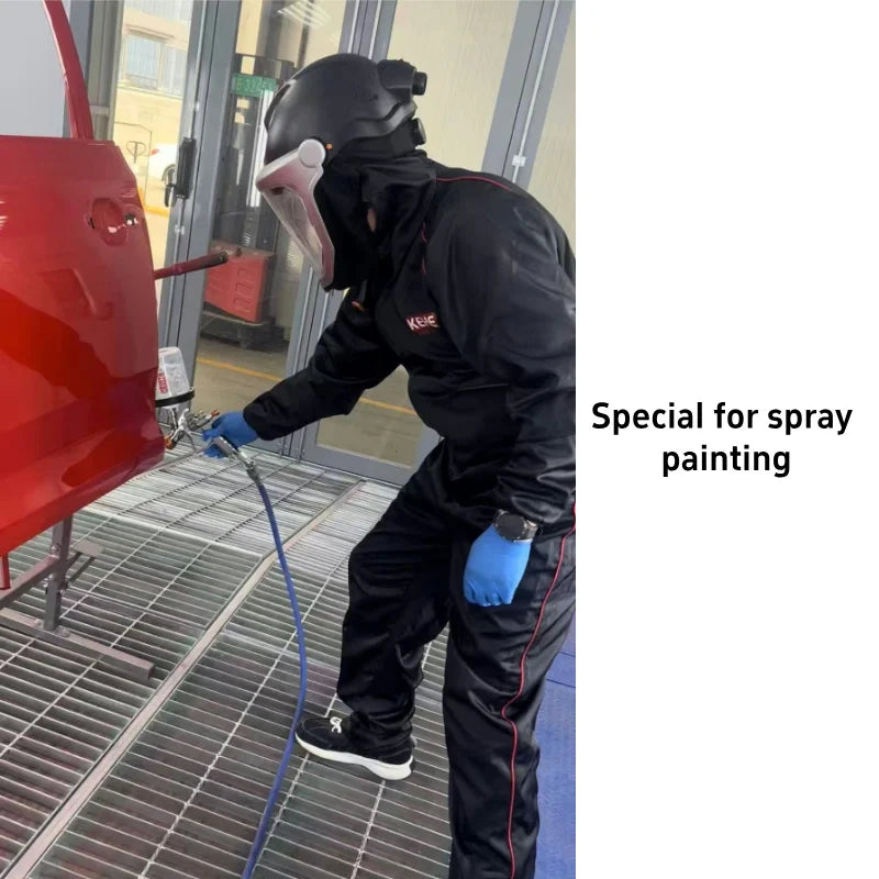 Protective Working Coverall Workers Uniform Men Women Welding Suit Car Mechanic Jumpsuit Spray Paint Anti-Static Clothes