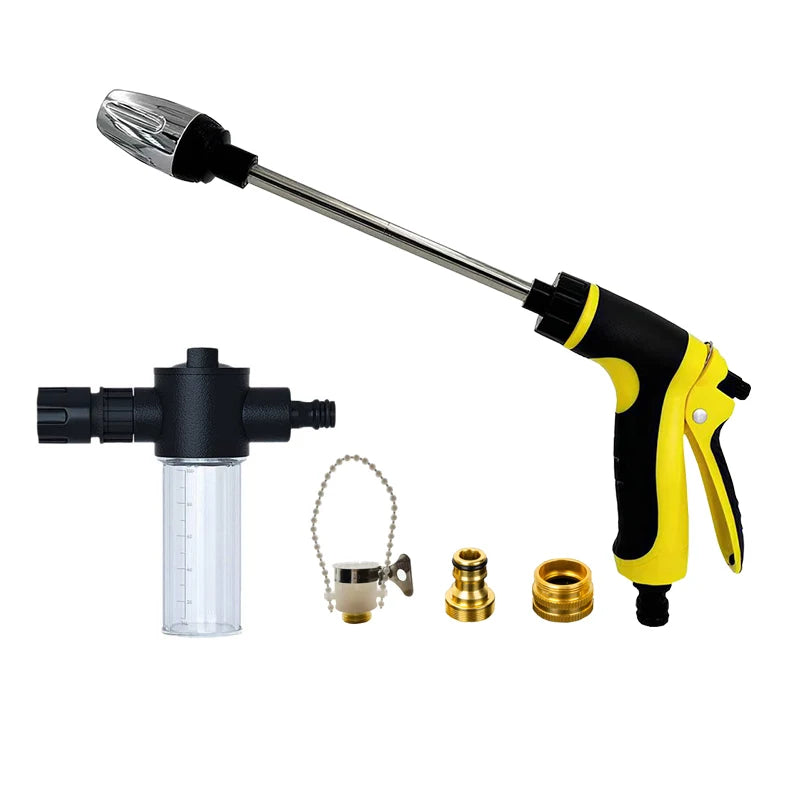 Garden Hose Nozzle, High Pressure, Adjustable Spray Patterns for Car Wash & Lawn - image 9