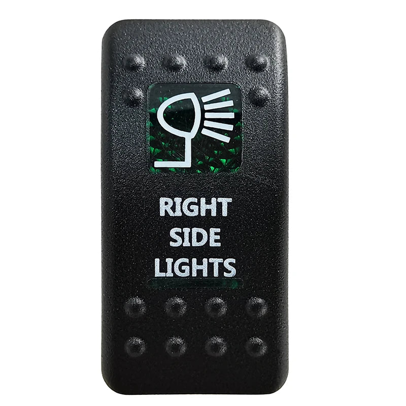 Green LED Rocker Switch - Waterproof 12V/24V Auto Marine - image 11
