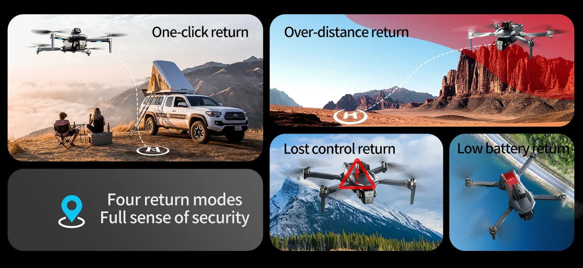 Lenovo XT606 Foldable Drone 8K Camera GPS 5G WiFi FPV Brushless - image 13