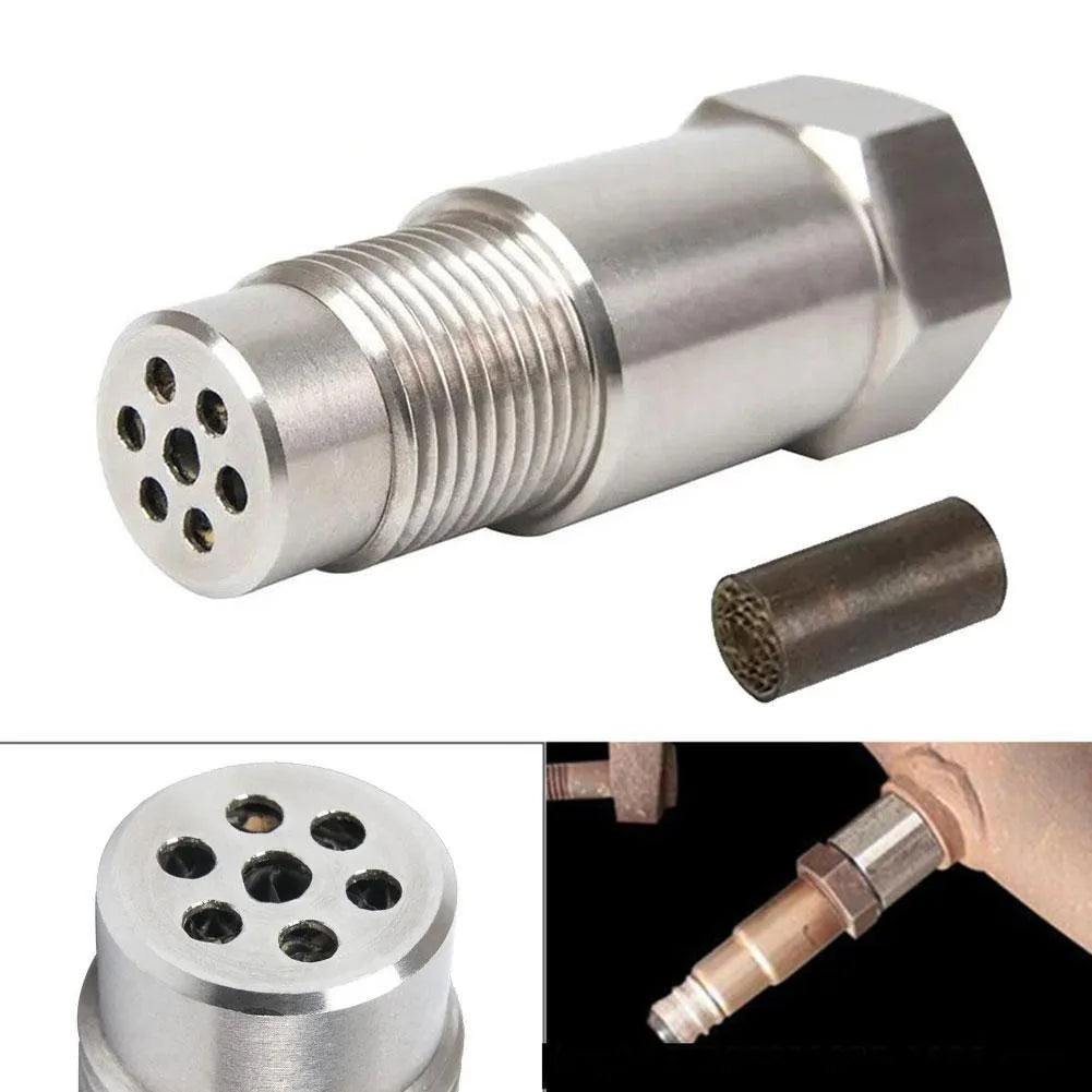 5PC Universal O2 Sensor Connector - Stainless Steel - image 4