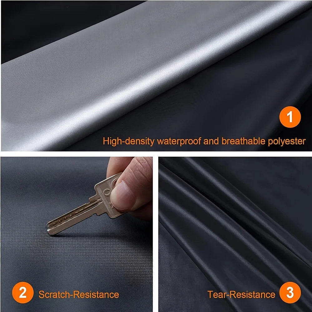 Full Outdoor Car Cover for Sedans and SUVs, 8 Sizes