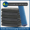 Microfiber Cleaning Towel Thicken Soft Drying Cloth Car Body Washing Towels Double Layer Clean Rags Car Accessories
