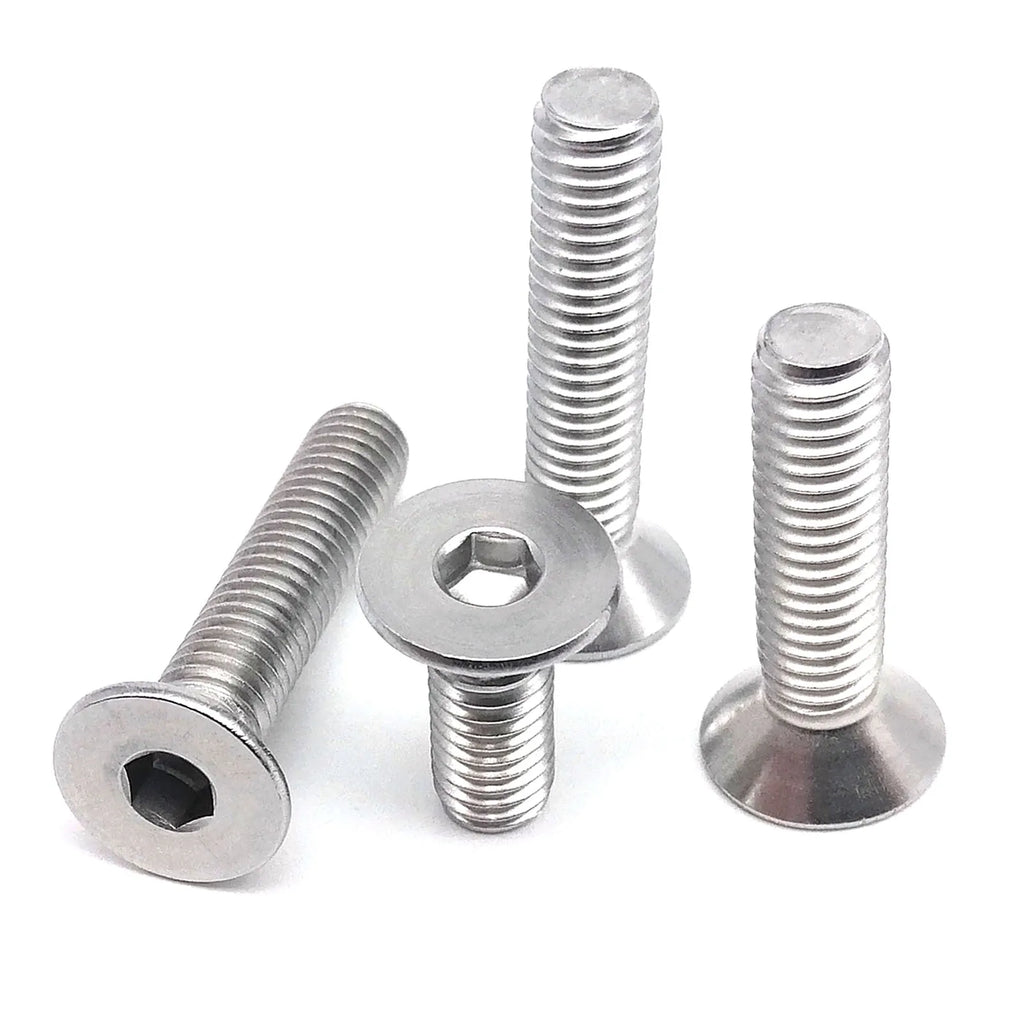 304 Stainless Steel Countersunk Hex Socket Bolts DIN7991 M1.6-M8 - image 8