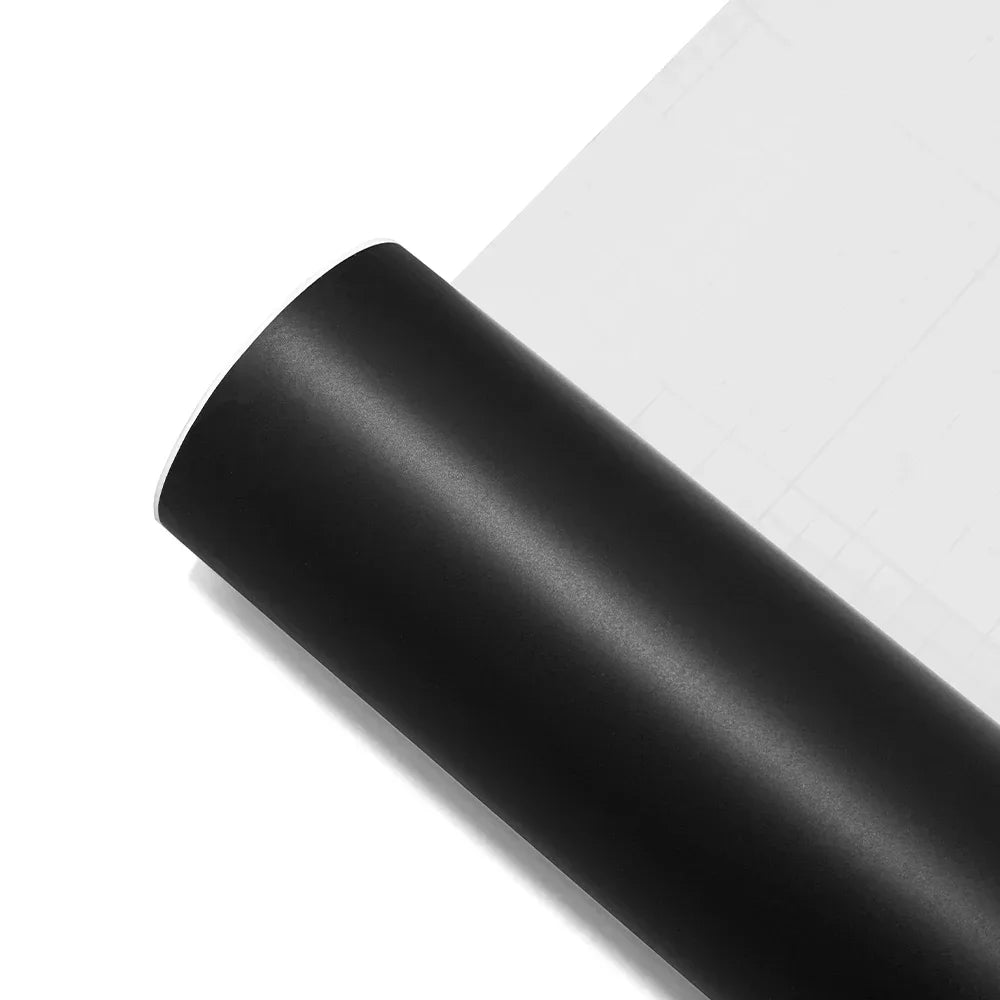 Matte Black Vinyl Car Wrap Film Roll – Bubble-Free Auto Decal Sticker - image 7