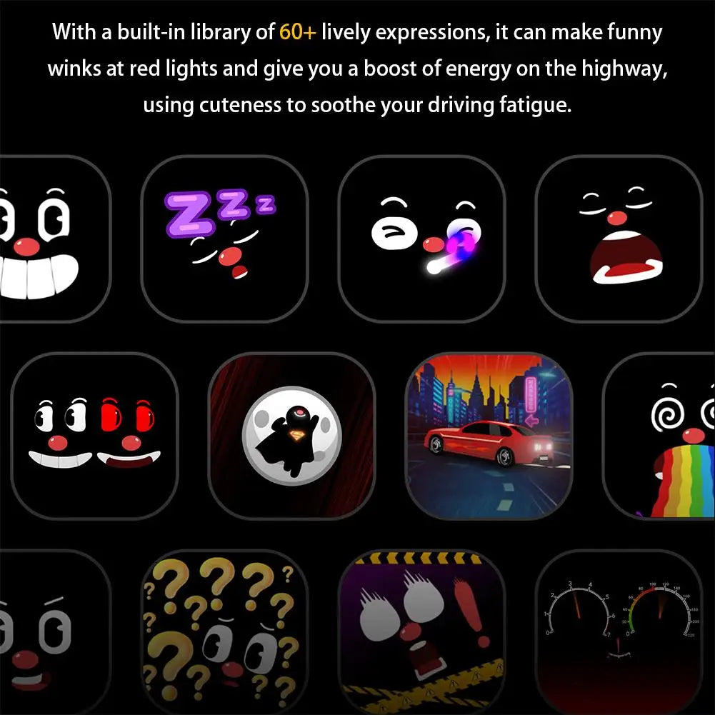 Smart Car Robot Companion – Interactive Dashboard Pet with Emotions - image 2