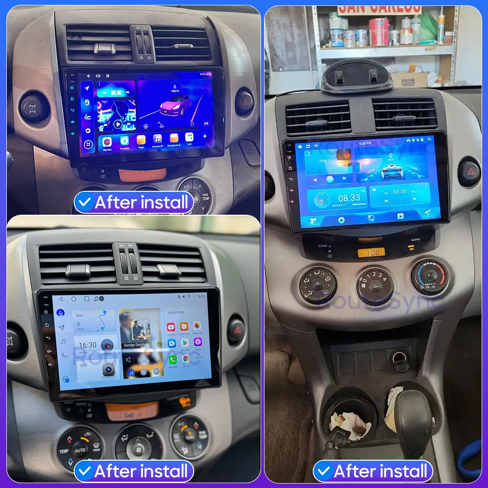 9 Inch Android Auto 2DIN Multimedia Player for Toyota RAV4 2005-2016 - image 3