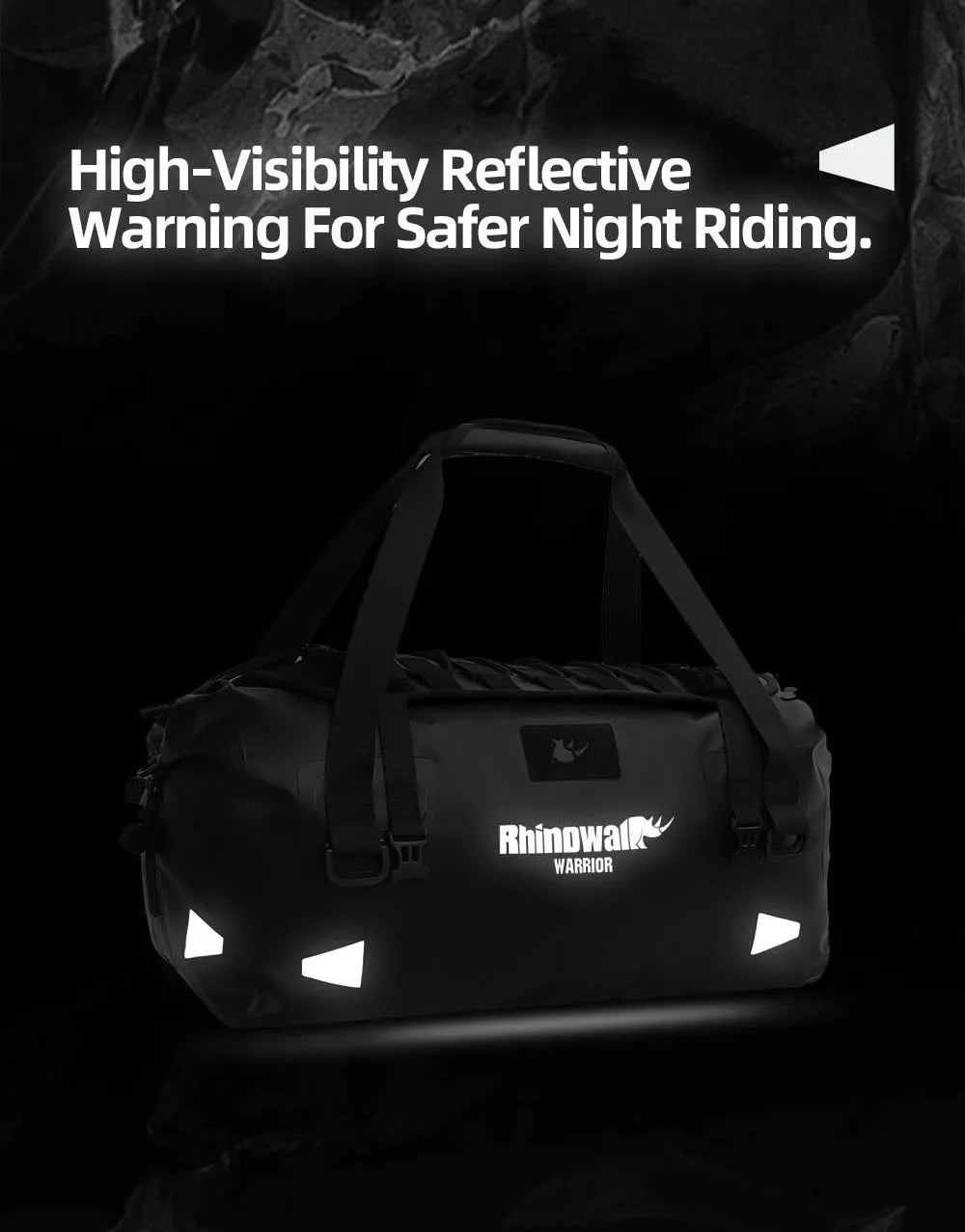 Rhinowalk Waterproof Motorcycle Saddle Bags 20-65L - image 21