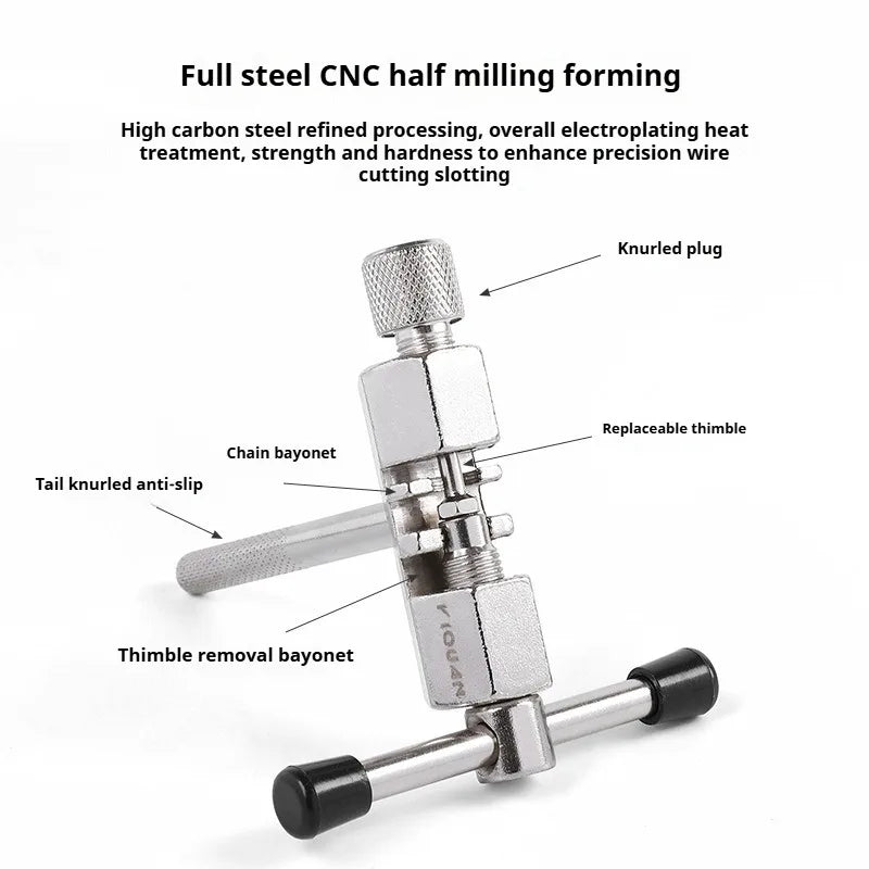 Bicycle Repair Tool Kits Flywheel Remover Cutter Chain Breaker Crank Puller Spoke Wrench MTB Road Bike Maintenance Tools