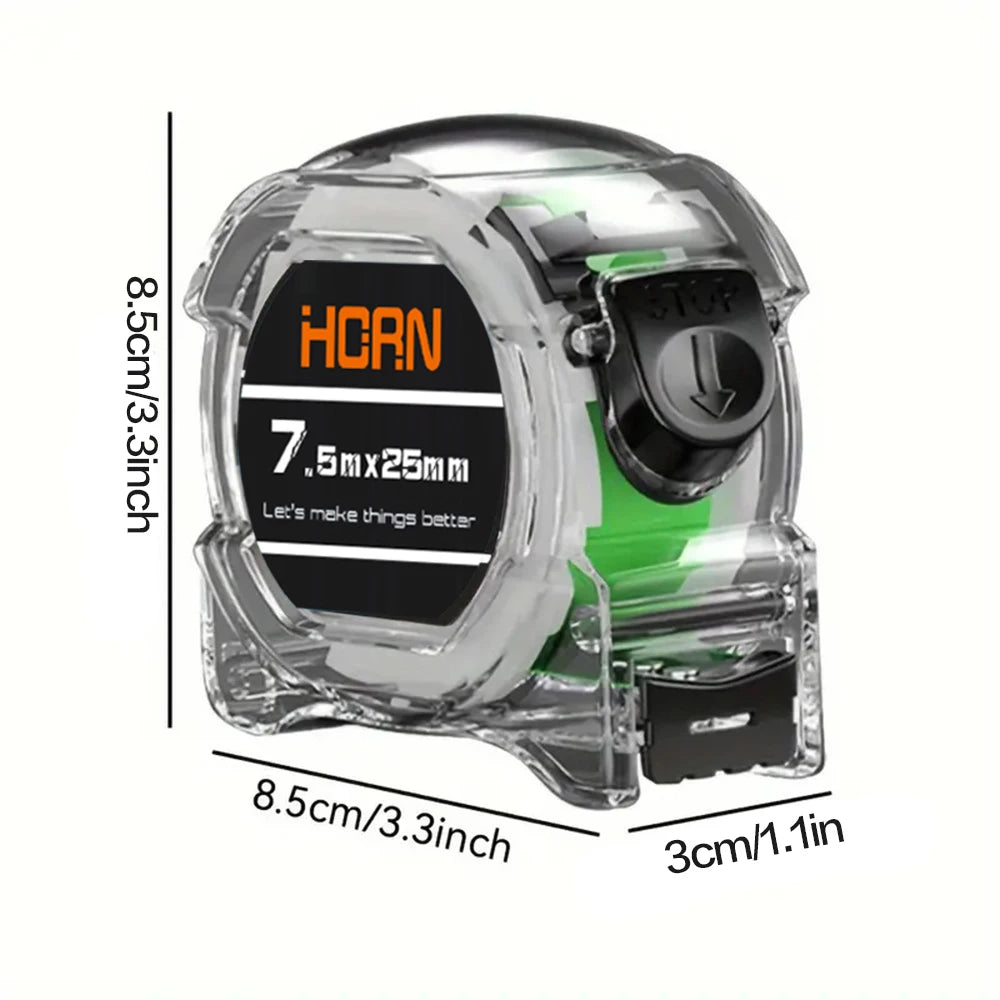 3/5/7/10m Fluorescent Tape Measure – Waterproof Scale