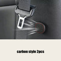 Magnetic Car Seat Belt Holder Fixing Clip Pu Leather Seatbelt Limiter Stopper For Safety Belt Clip Prevent Falling