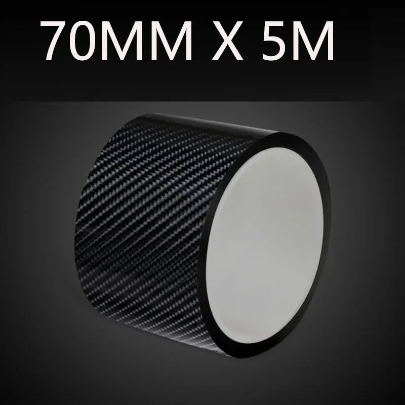 5D Carbon Fiber Door Sill Protector Strip, Scratchproof Tape - view 25
