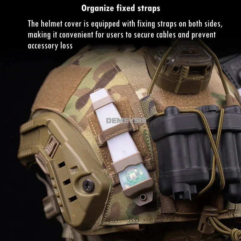 Camouflage Helmet Cover for FAST Tactical Helmets - image 6