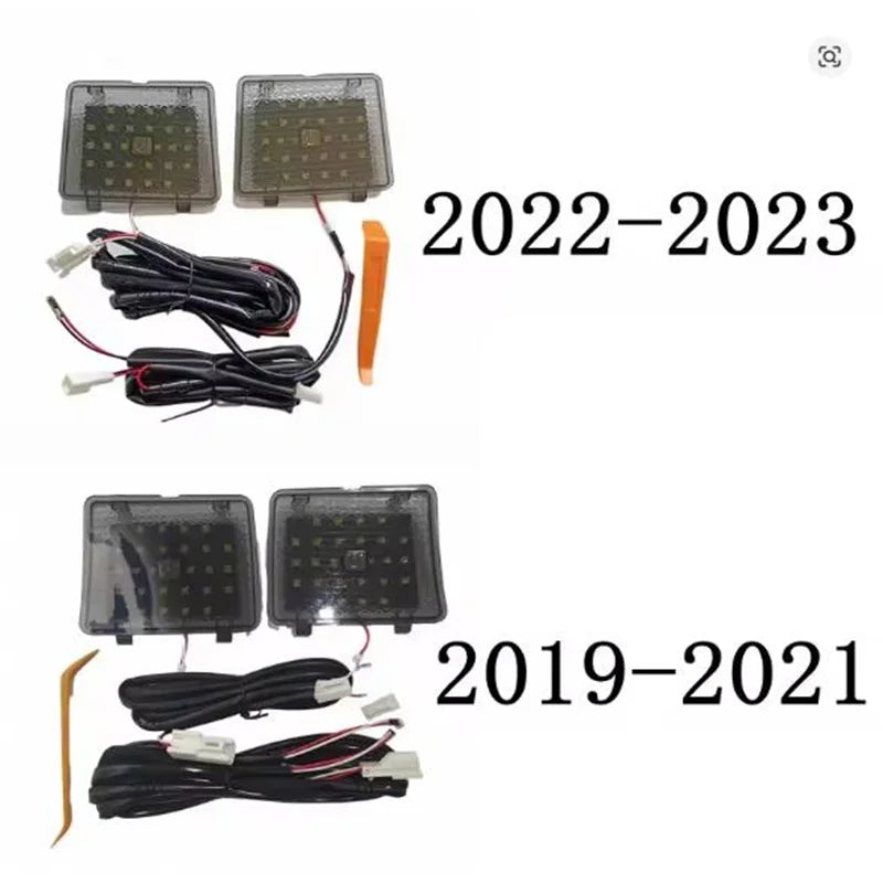 for Rav4 XA50 2019-2021 2022-2025 LED Car Tail Lights Rear Cargo Trunk Light Tailgate Lamp Suitcase Light