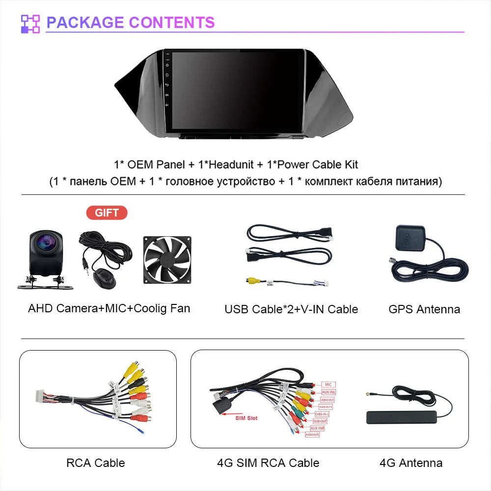 Hyundai Sonata DN8 Car Radio with Android Auto & CarPlay - image 2