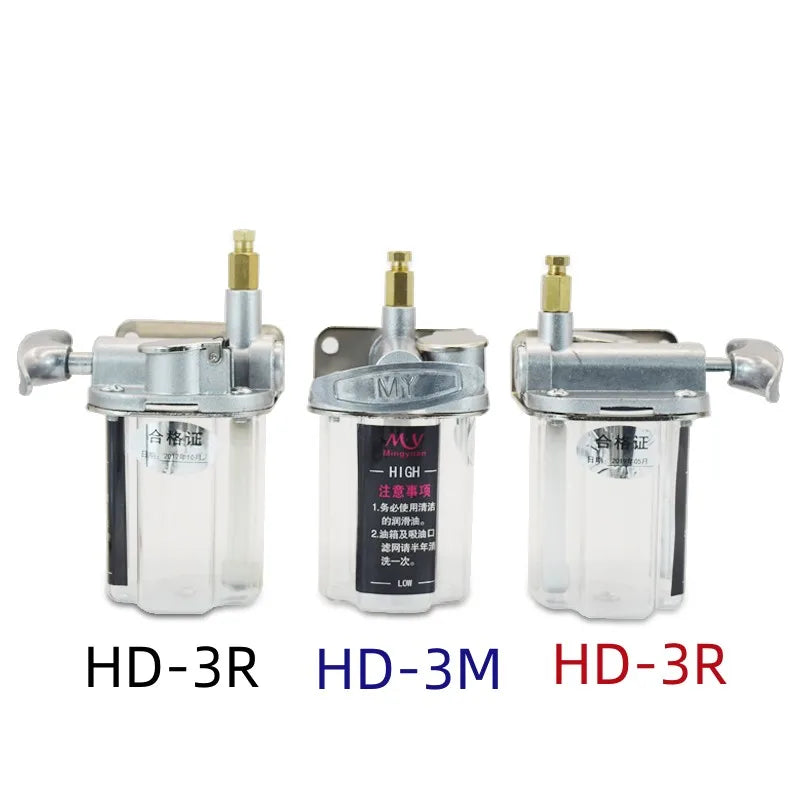 Manual Lubrication Piston Oil Pump, Hand-Operated for Centralized Lubrication Systems and CNC Machines