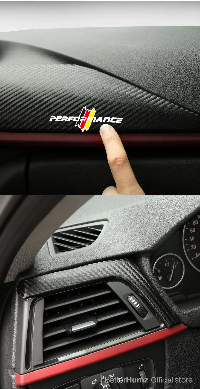 Suede Dashboard Panel Cover Trim for BMW 3 Series F30 and 4 Series