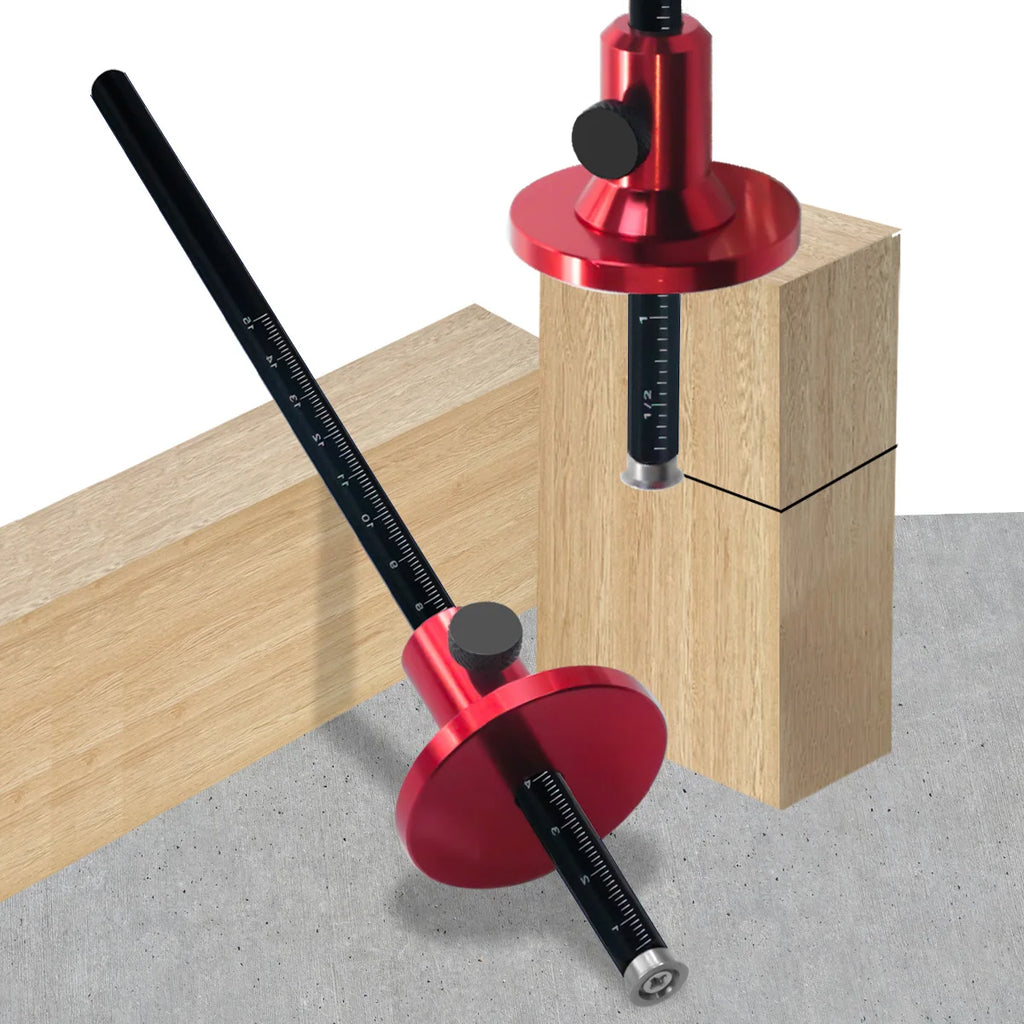 Woodworking Wheel Marking Gauge - Dual Scale Inch/mm Scriber - image 7