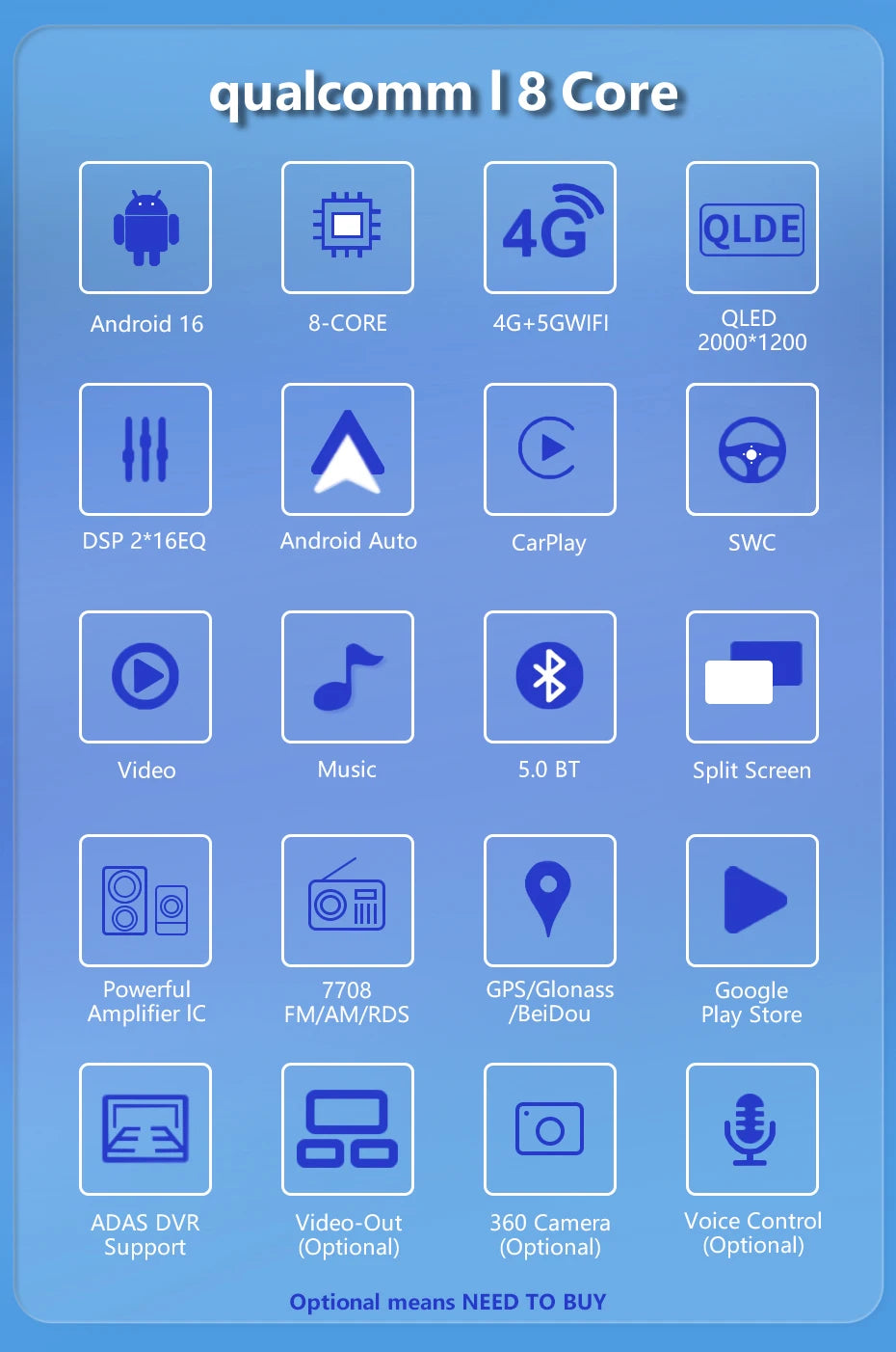 9-Inch Android CarPlay Radio for Chevy & GMC Trucks - image 12