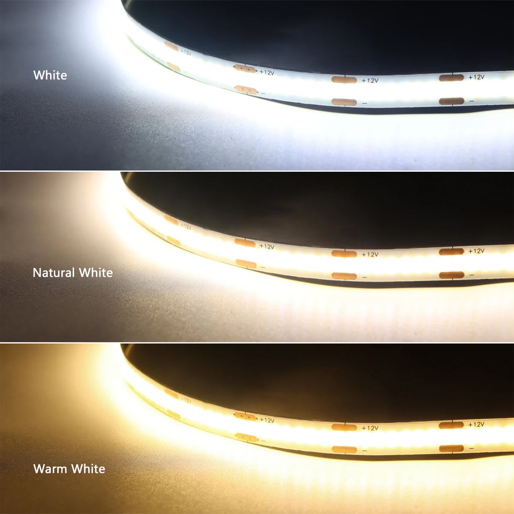 Dimmable COB LED Strip for Wardrobe & Display Cabinets