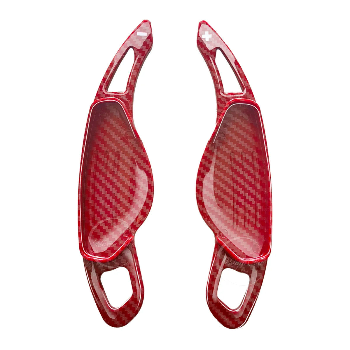 For Jaguar XF Accessories X250 X260 Car Steering Wheel Paddle Shifter Cover Trim 2007-2019 ABS Imitation Carbon Fiber Tuning
