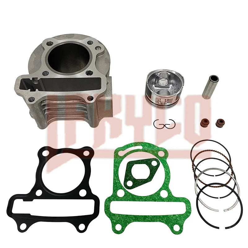 50mm Big Bore Cylinder Kit, GY6 80cc to 100cc, 4-Stroke Moped - view 2
