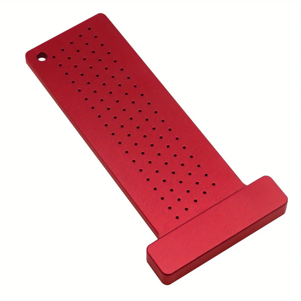Aluminum Woodworking Scribe T-Square Ruler, Metric Inch Marking Gauge - image 24