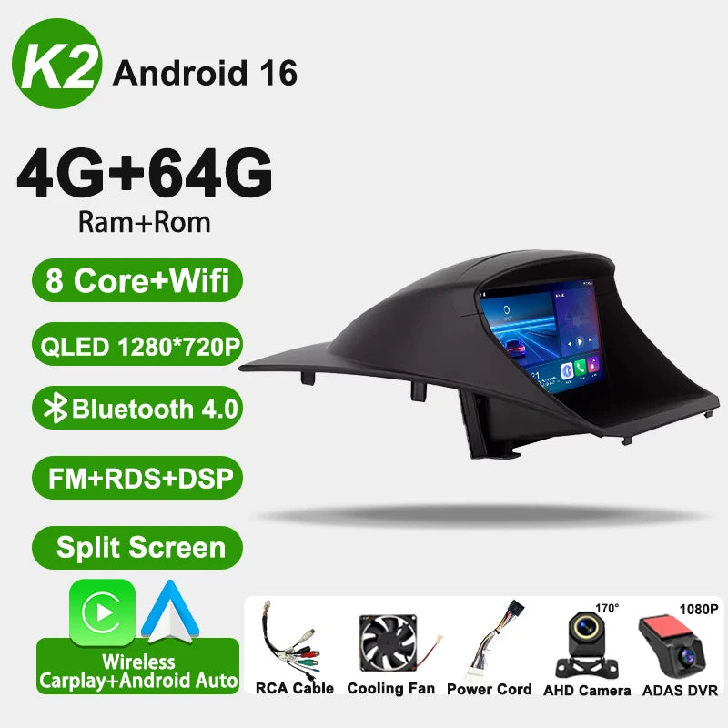 9-Inch Android Car Radio for Ford Fiesta MK6/MK7 2009-2017 with GPS - image 14